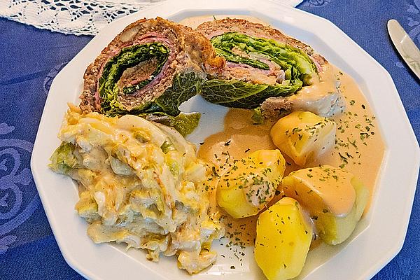 Savoy Cabbage Hack Roll