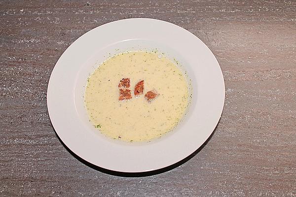 Scampi in Glass with Riesling Cress Soup