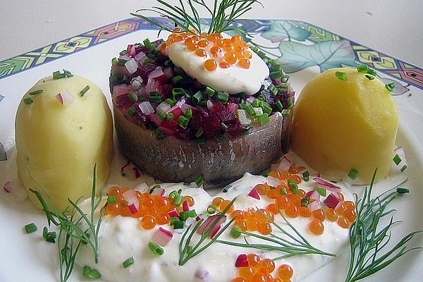 Schrats Round Herring Salad