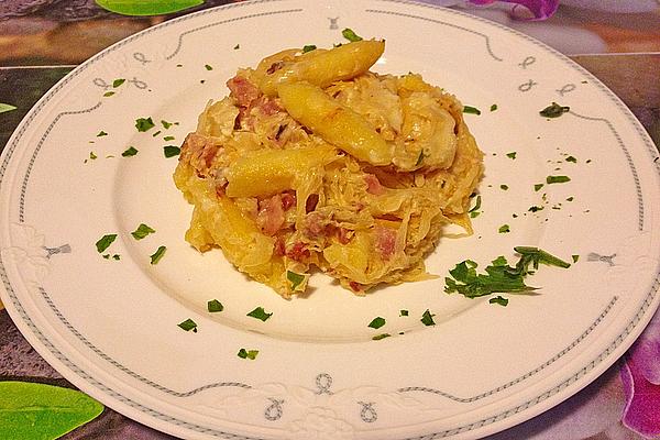 Schupfnudel – Cabbage – Casserole