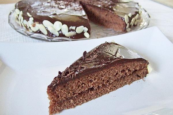 Scottish Chocolate Cake with Whiskey