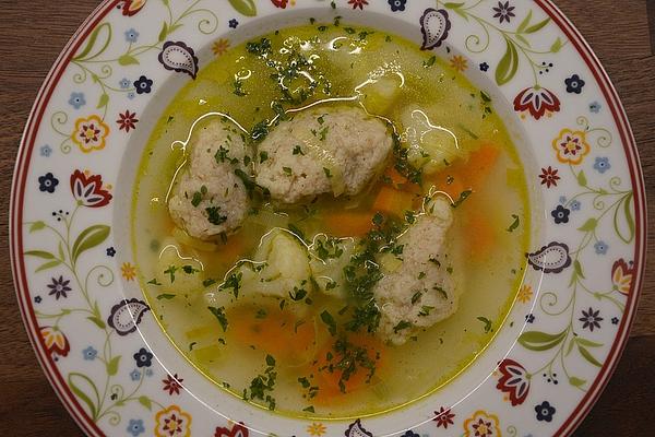 Semolina Dumpling Soup