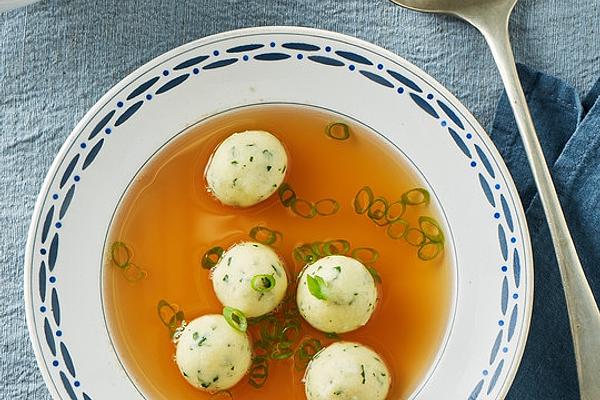 Semolina Dumplings with Parsley