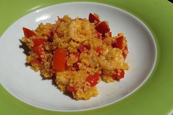 Shrimp Couscous Pan