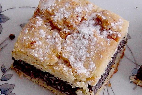 Silesian Poppy Seeds – Streusel – Yeast Dough – Cake