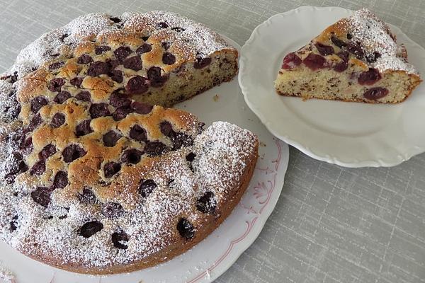 Simple Cherry Cake