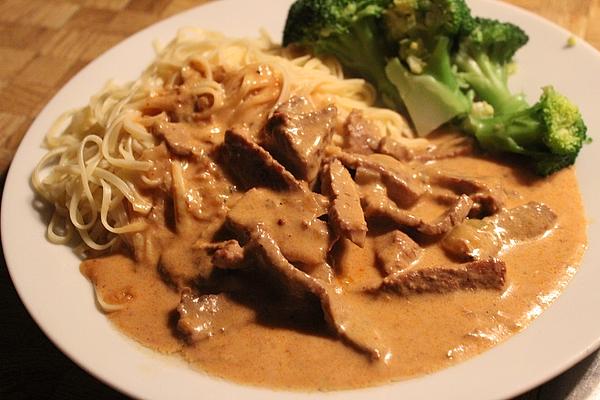 Sliced ​​beef À La Walter