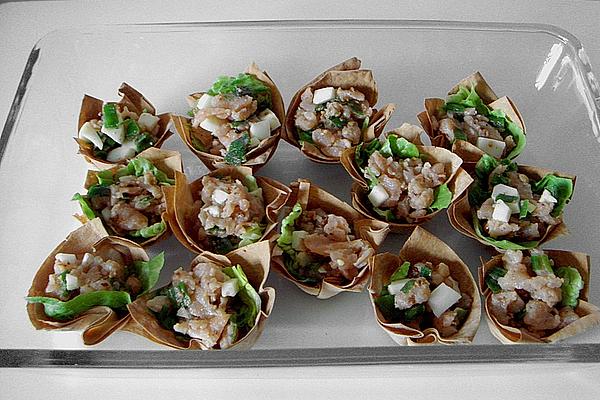 Smoked Salmon Tartare on Chips