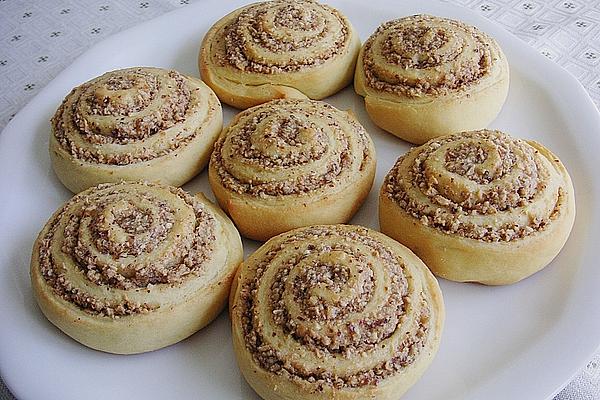 Snail Pasta with Nut Filling