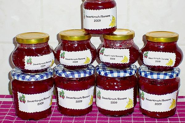 Sour Cherry – Banana – Jam
