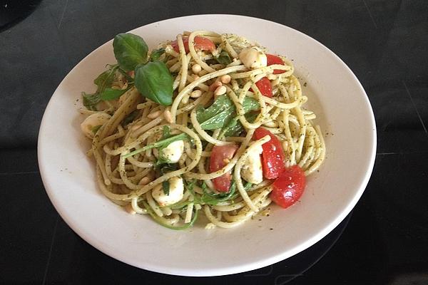 Spaghetti Pesto Salad