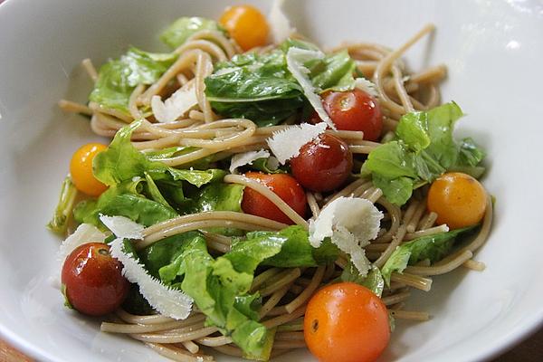 Spaghetti – Rocket Salad