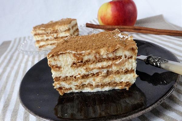 Specula Tiramisu with Applesauce
