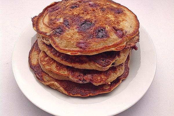 Spelled Blueberry Pancakes