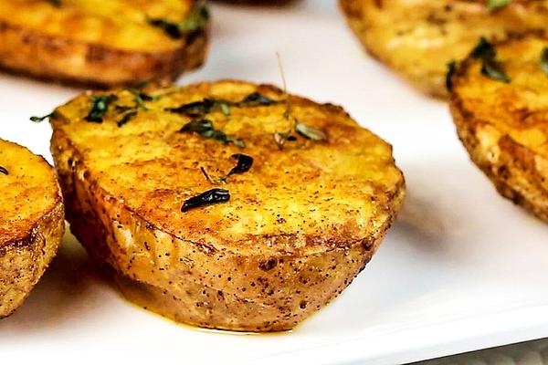 Spiced Potatoes with Curd Dip