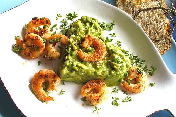Spicy Avocado Shrimp Tartlets