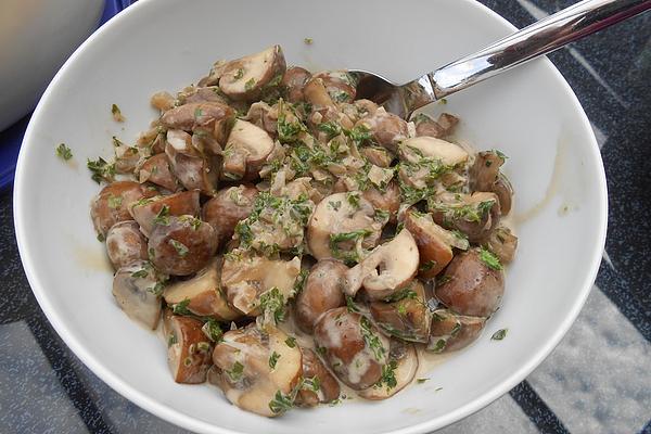 Spicy Cream Mushrooms