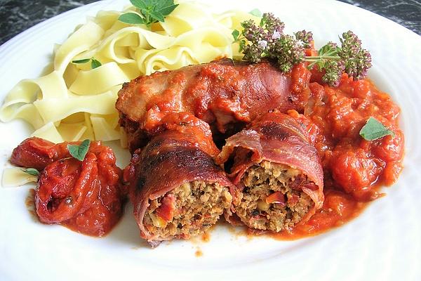 Spicy Ham Meat Rolls
