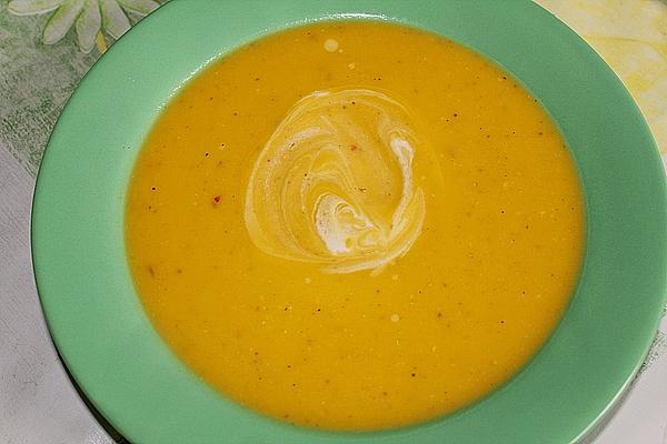 Spicy Pumpkin Cream Soup