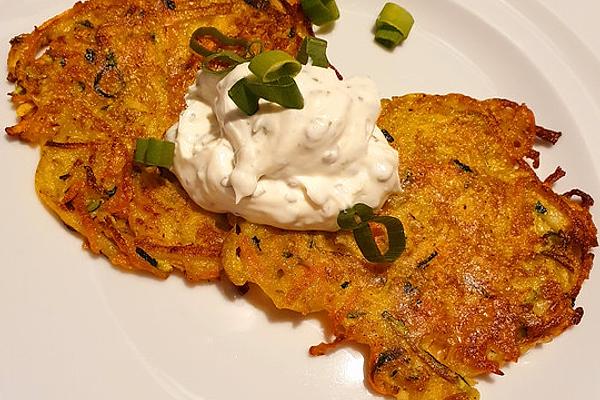 Spicy Vegetable Pancakes