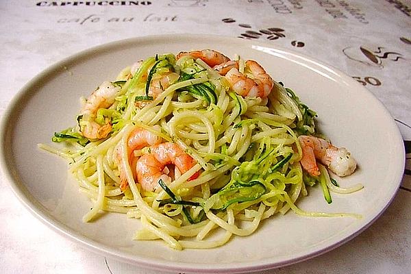 Spicy Zucchini – Spaghetti