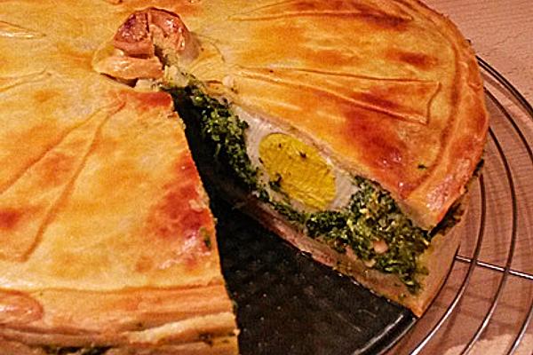 Spinach Pine Tart