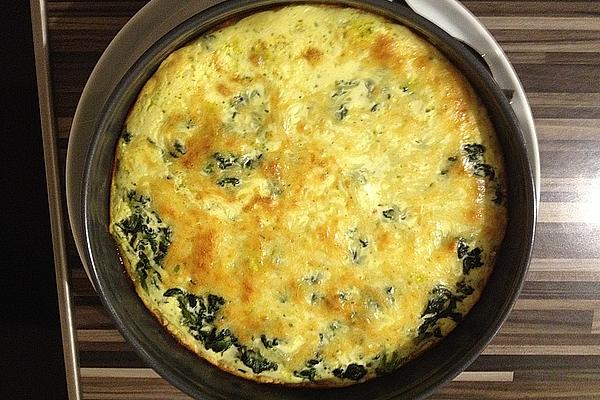 Spinach – Salmon – Quiche