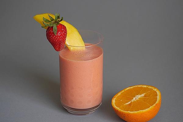 Strawberry and Mango Smoothie