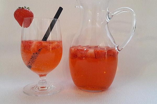 Strawberry Campari Punch