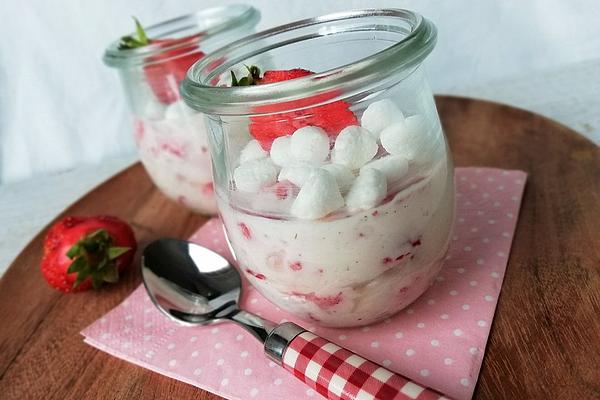 Strawberry Snow Flurry