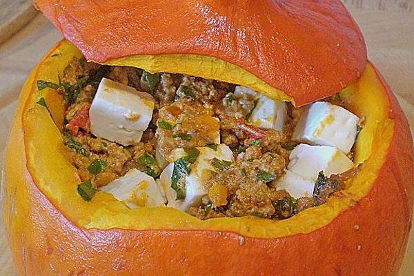 Stuffed Hokkaido Pumpkin