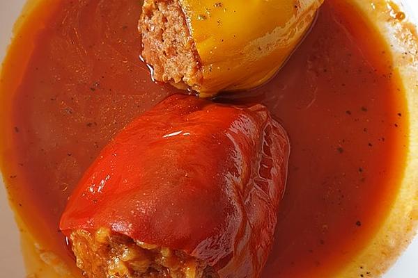 Stuffed Peppers Made By Great-grandmother Susanne