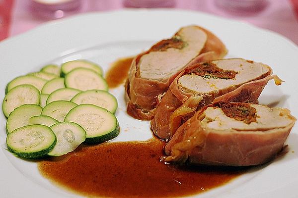 Stuffed Pork Fillets with Parma Ham