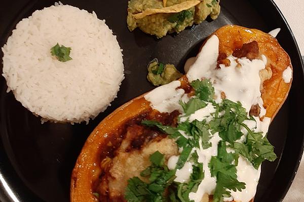 Stuffed Pumpkin Mexican Hat