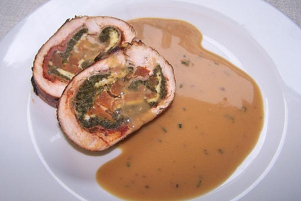 Stuffed Roast Turkey Italian Style