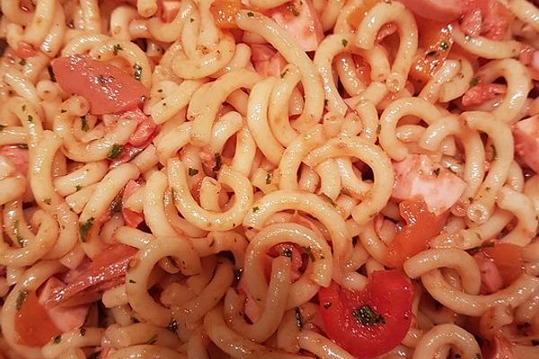 Summer Pasta Salad Without Mayonnaise