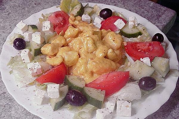 Summer Salad with Chicken Breast