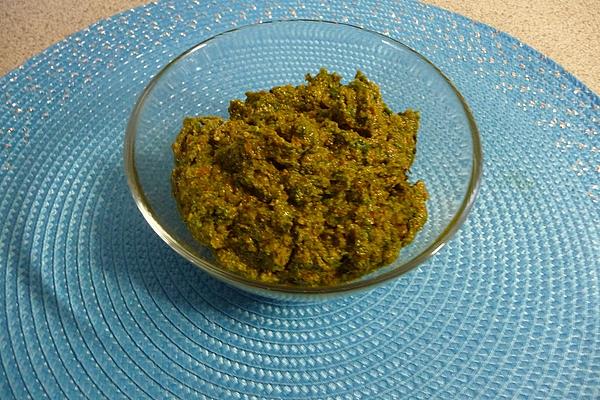 Sun-dried Tomato and Arugula Pesto
