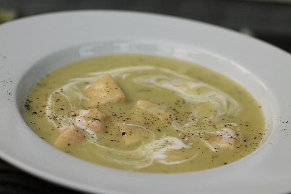 Swedish Potato Soup with Salmon