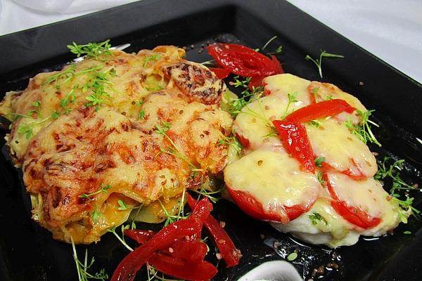 Sweet Potato and Potato Gratin