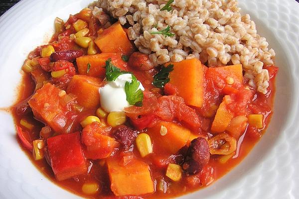 Sweet Potato Chilli