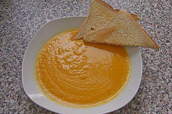 Sweet Potato Soup with Coconut and Chilli