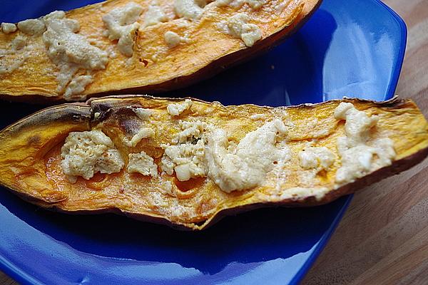 Sweet Potatoes with Peanut Cream