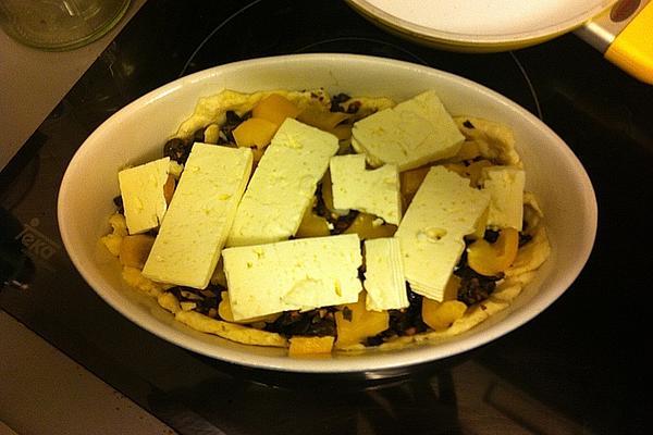 Tapas Olive Tart on Tray