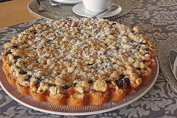 Tart with Blueberries
