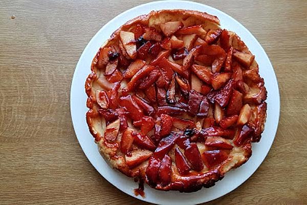 Tarte Tatin with Quince