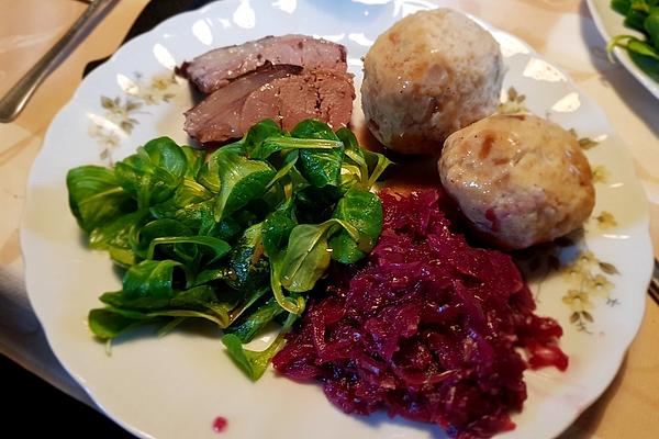 Tender Saddle Of Venison with Red Wine Sauce
