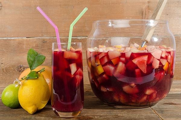 Tequila Sunrise Punch