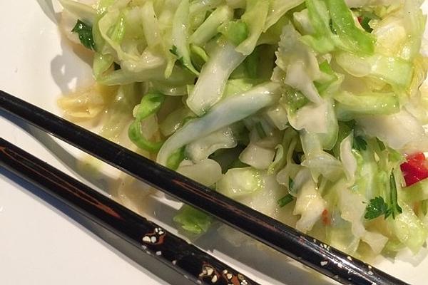 Thai Style Coleslaw