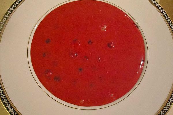 Tipsy Cherry Soup from Hungary